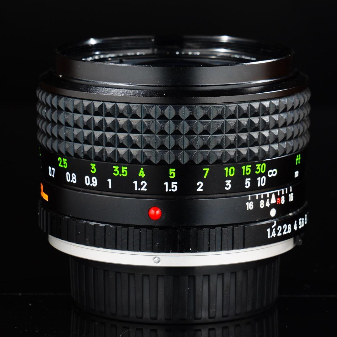 アダプターつきミノルタ MC-ROKKOR PG 50mm F1.4 448