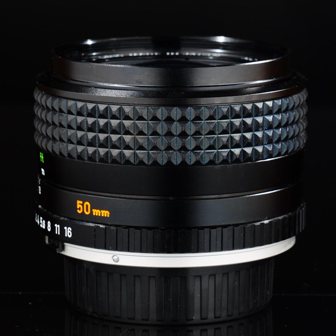 アダプターつきミノルタ MC-ROKKOR PG 50mm F1.4 448