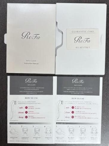 ReFa CLEAR 洗顔ブラシ 正規品 RF-CL2123B 未使用に近い