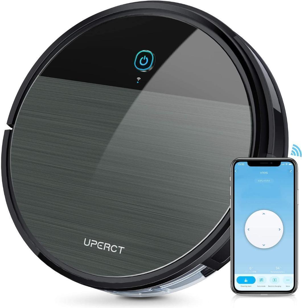 UPERCT ロボット掃除機 自動充電 リモコン付き Alexa対応