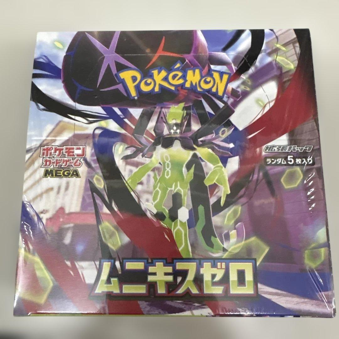 ポケモンカードゲーム ムニキスゼロ BOX シュリンク付き