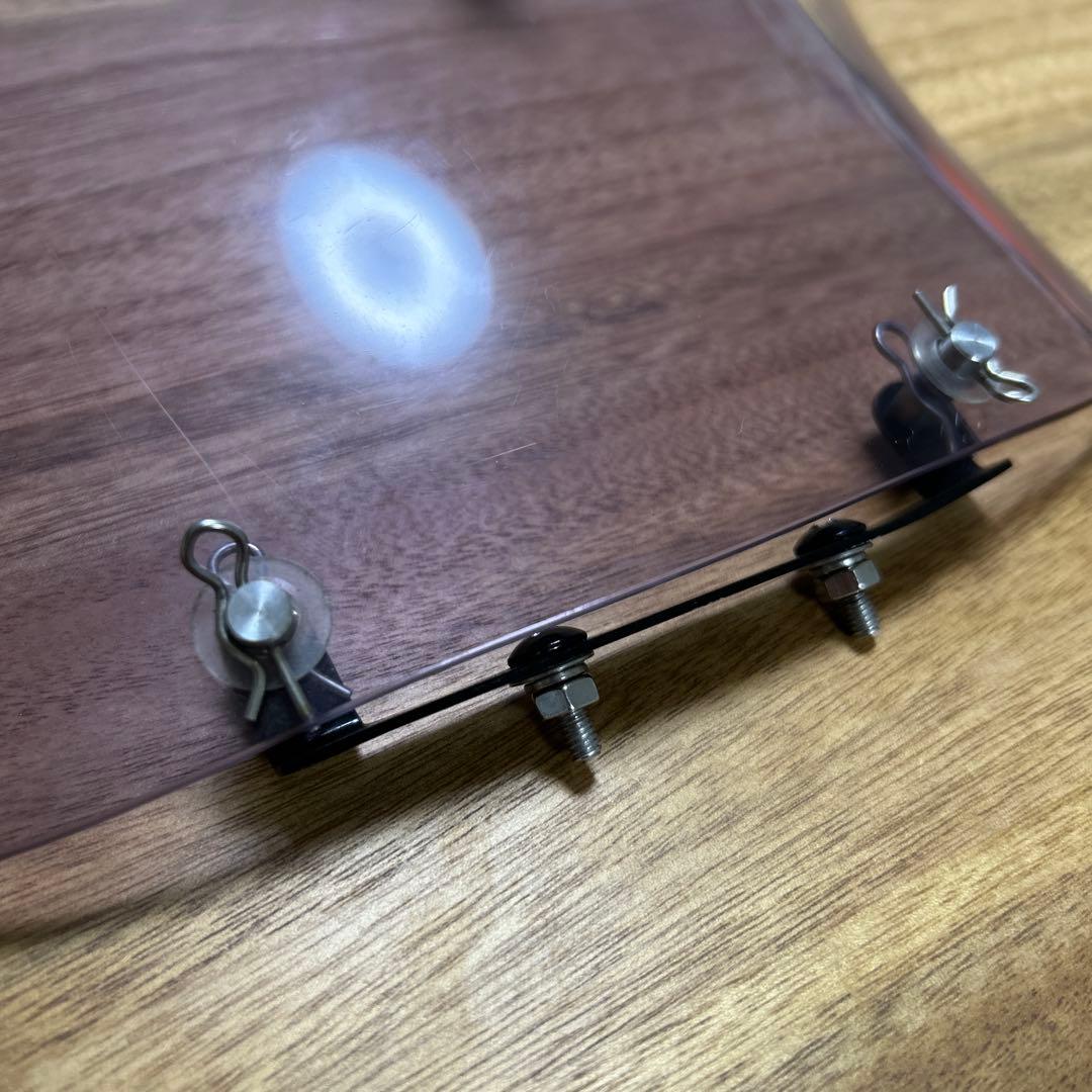 ZRX1200DAEG用　JP-akai エアロライトカバー　ライトスモーク