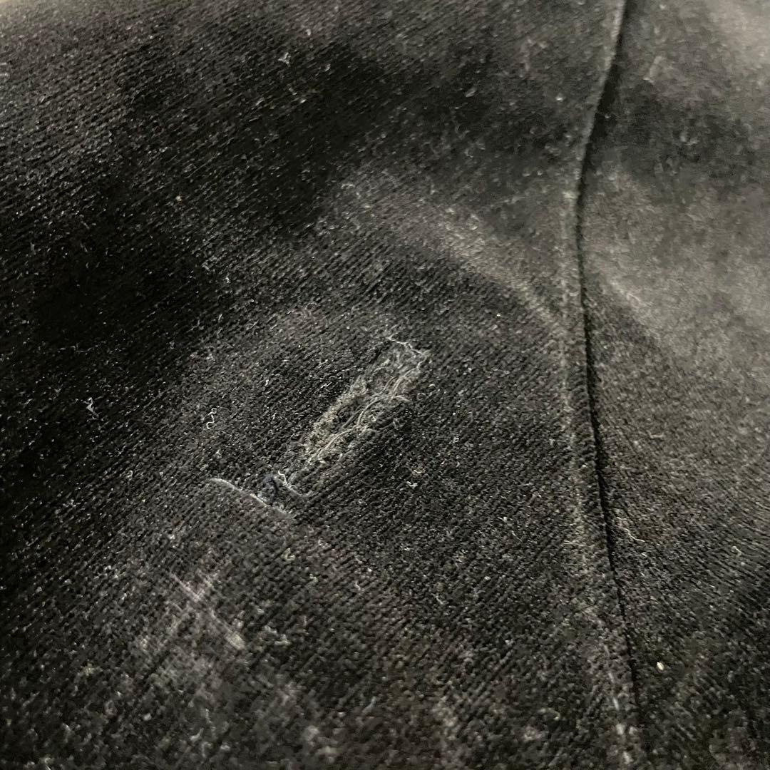 90-'s 龍 富士 別珍 スカジャン スーベニア 短丈 F ベロア 黒