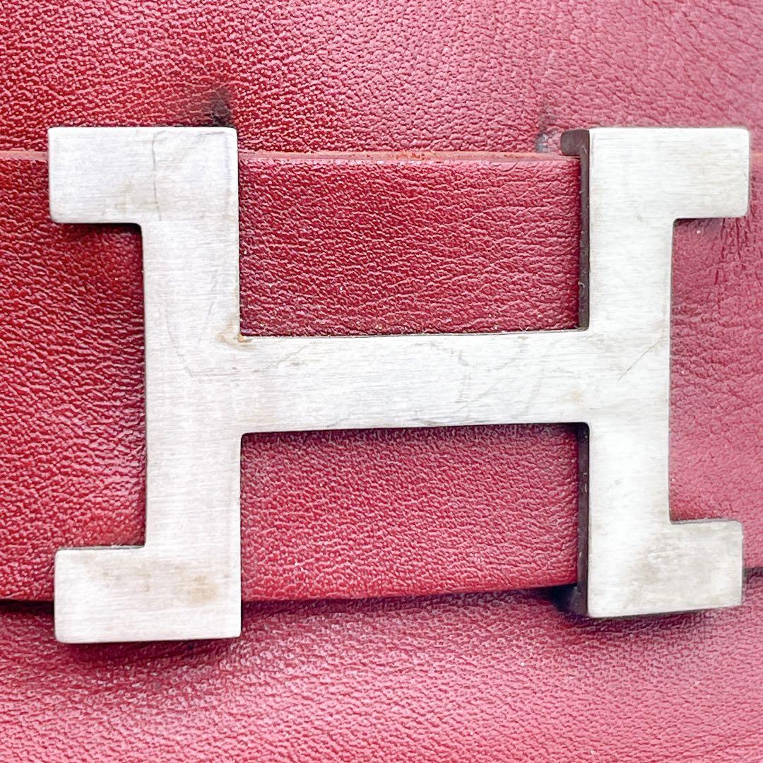 エルメス　コンスタンス　ローファー　ルージュ　36 23cm