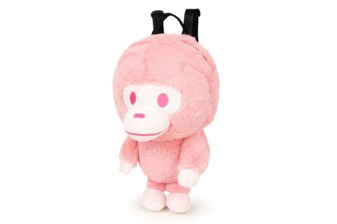 BABY MILO PLUSH DOLL BACKPACK ピンク