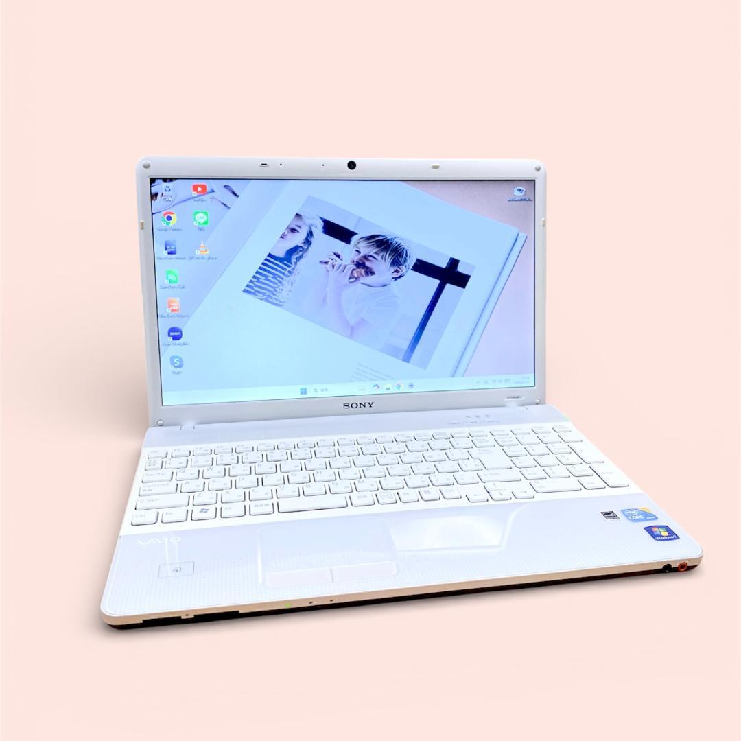 1台限定！VAIOノートパソコン✨SSD240 i3 最新Win11 カメラ付