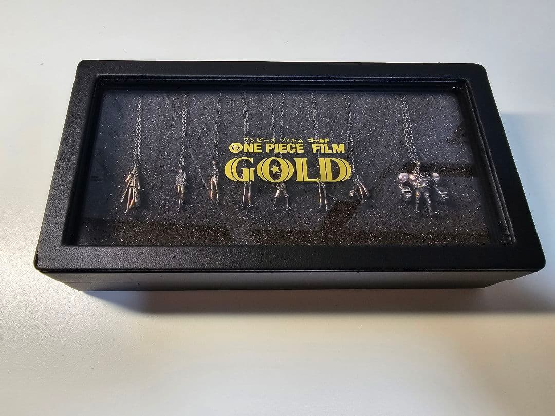 ケイウノ映画ONE PIECE FILMGOLD記念S925ネックレス8個セット