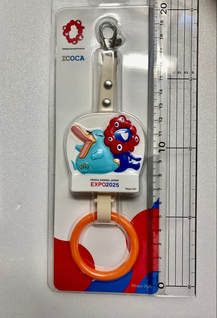 シ*ロ様 EXPO2025 万博限定 ミャクミャク イコちゃん つり皮KHTOM