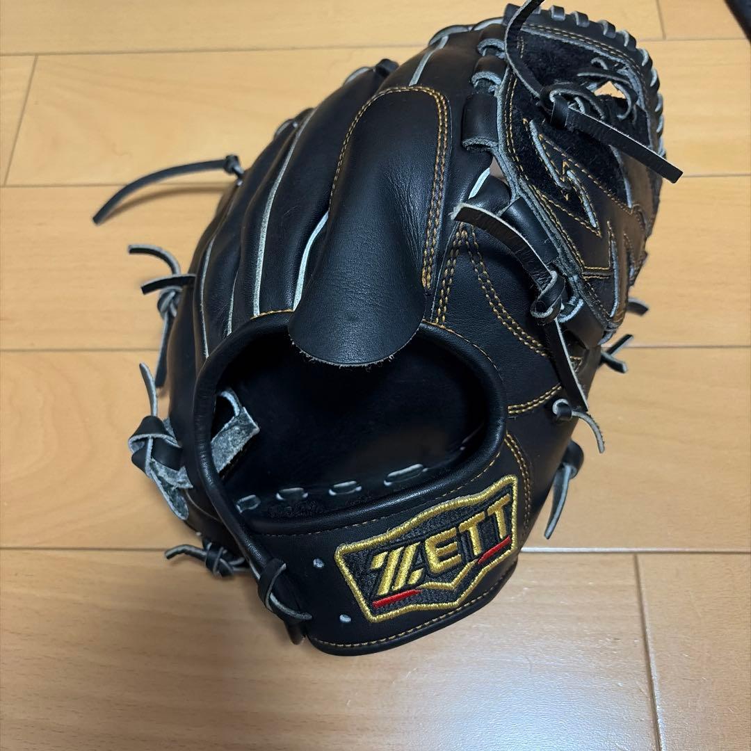 ZETT プロステータス　軟式グローブ　投手用