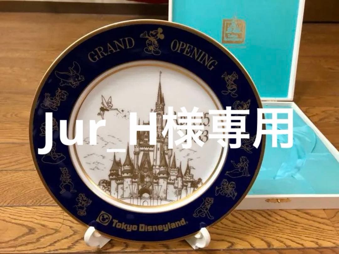 【8400枚限定】東京ディズニーランド　グランドオープン 記念プレート 非売品