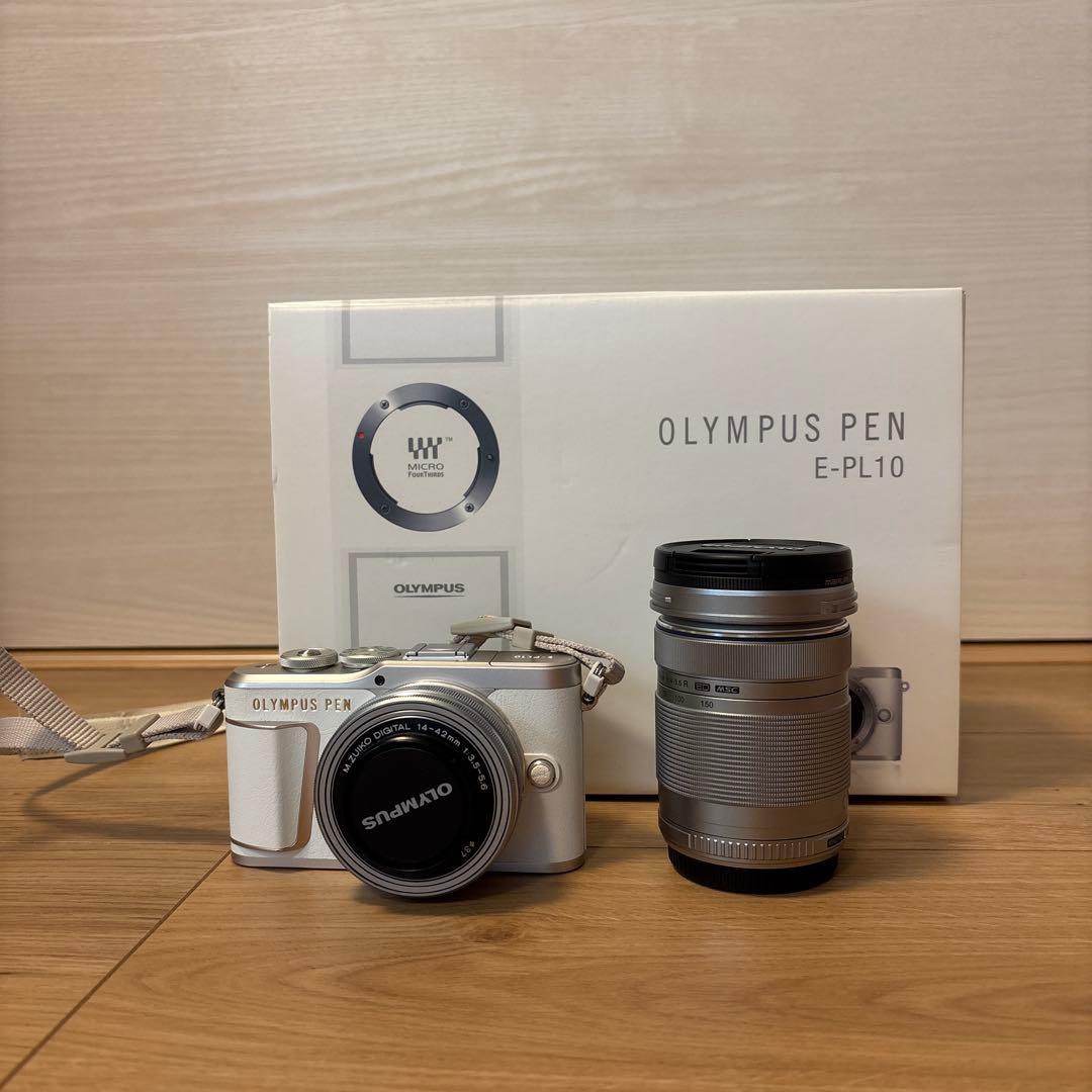 【箱付き】 OLYMPUS オリンパス PEN E-PL10 ミラーレスカメラ