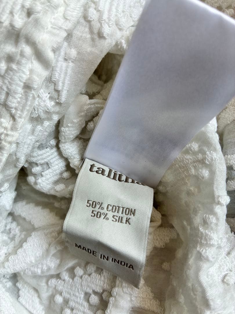 IENA新品インポート極上刺繍ブラウス 定価6.4万 タッセルエンブロイダリー