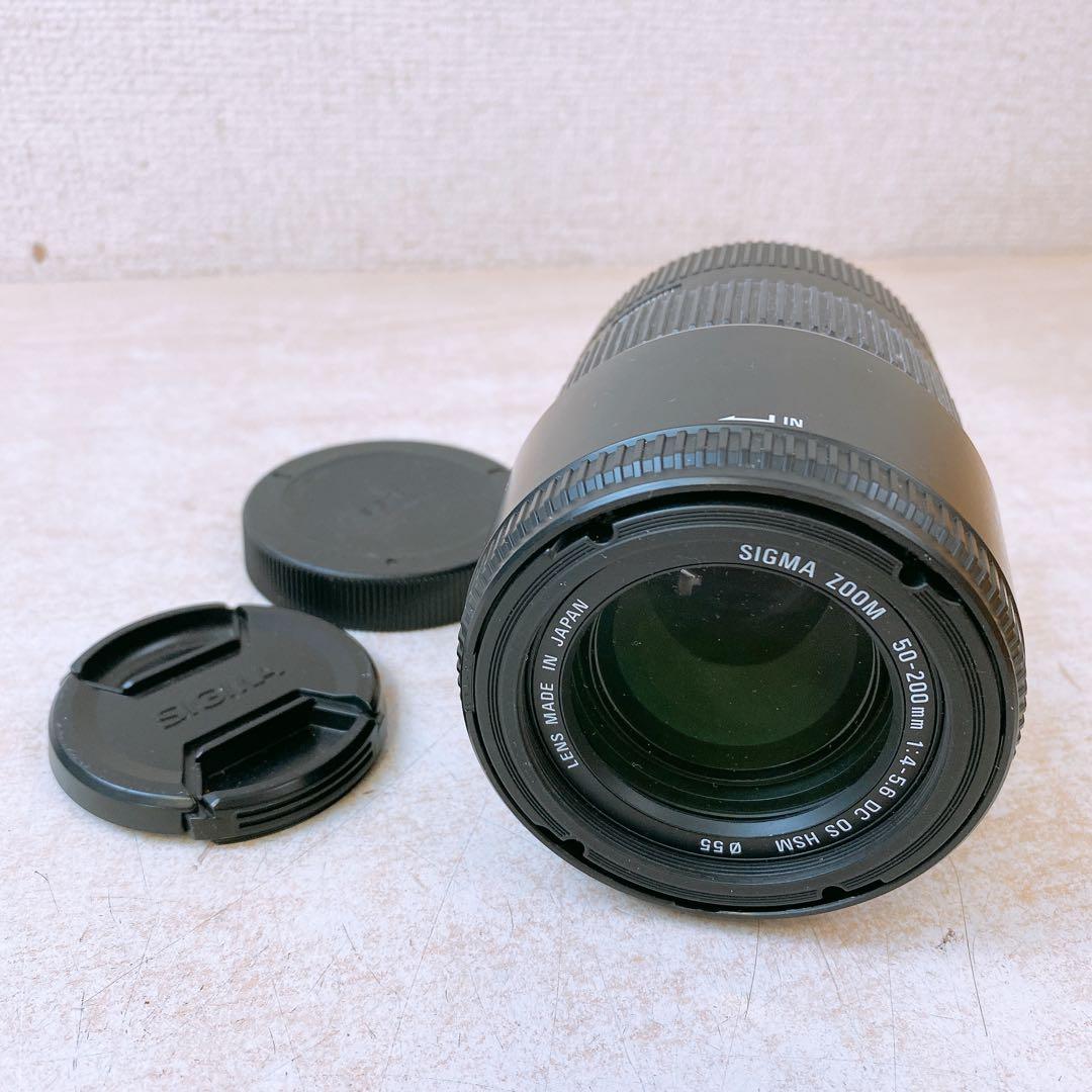 SIGMA ズームレンズ 50-200mm 1:4-5.6 DC OS HSM