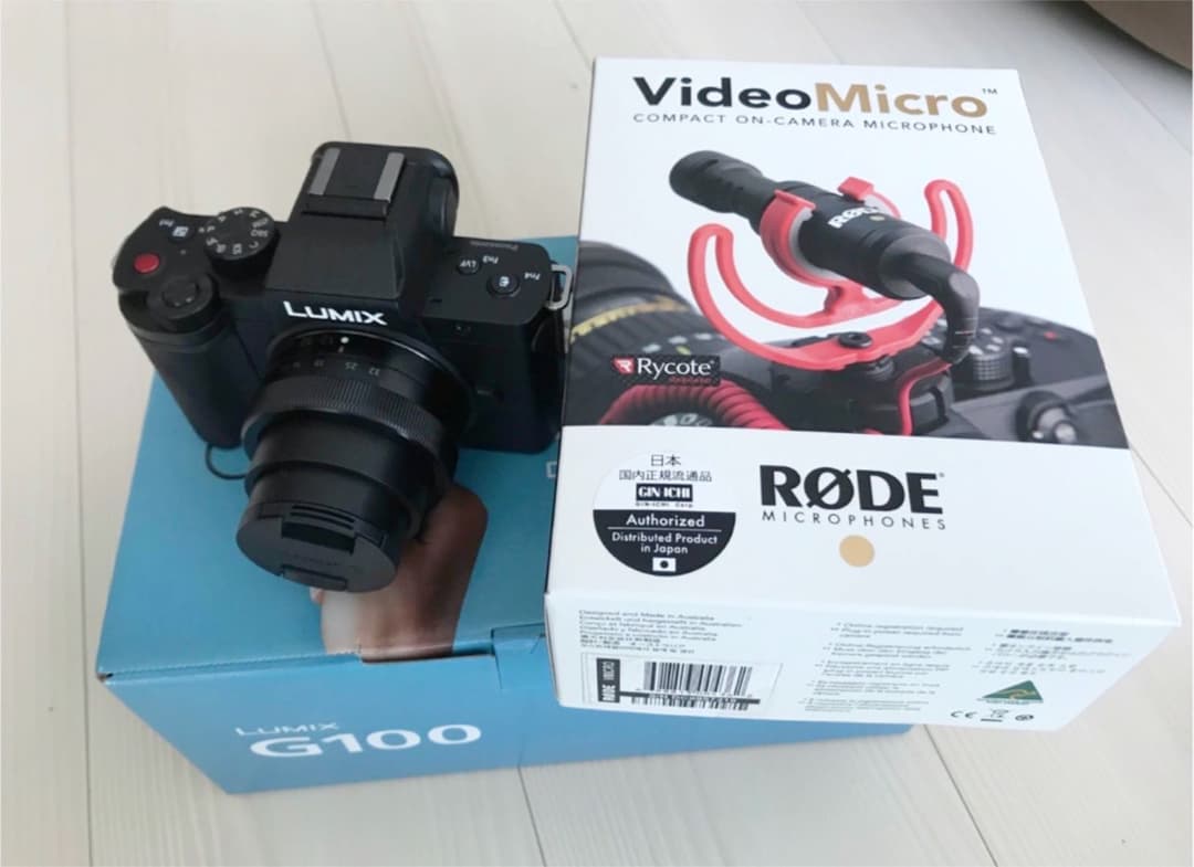 最終値下げ早い者勝ち【美品セット売り】ミラーレス一眼　LUMIX-G100