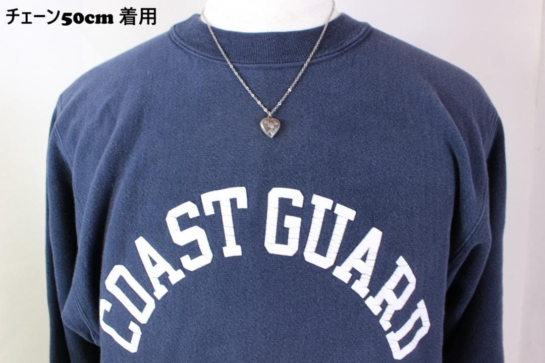 40s　スウィートハートジュエリー　WW2　シルバー　チャーム　一輪　勿忘草