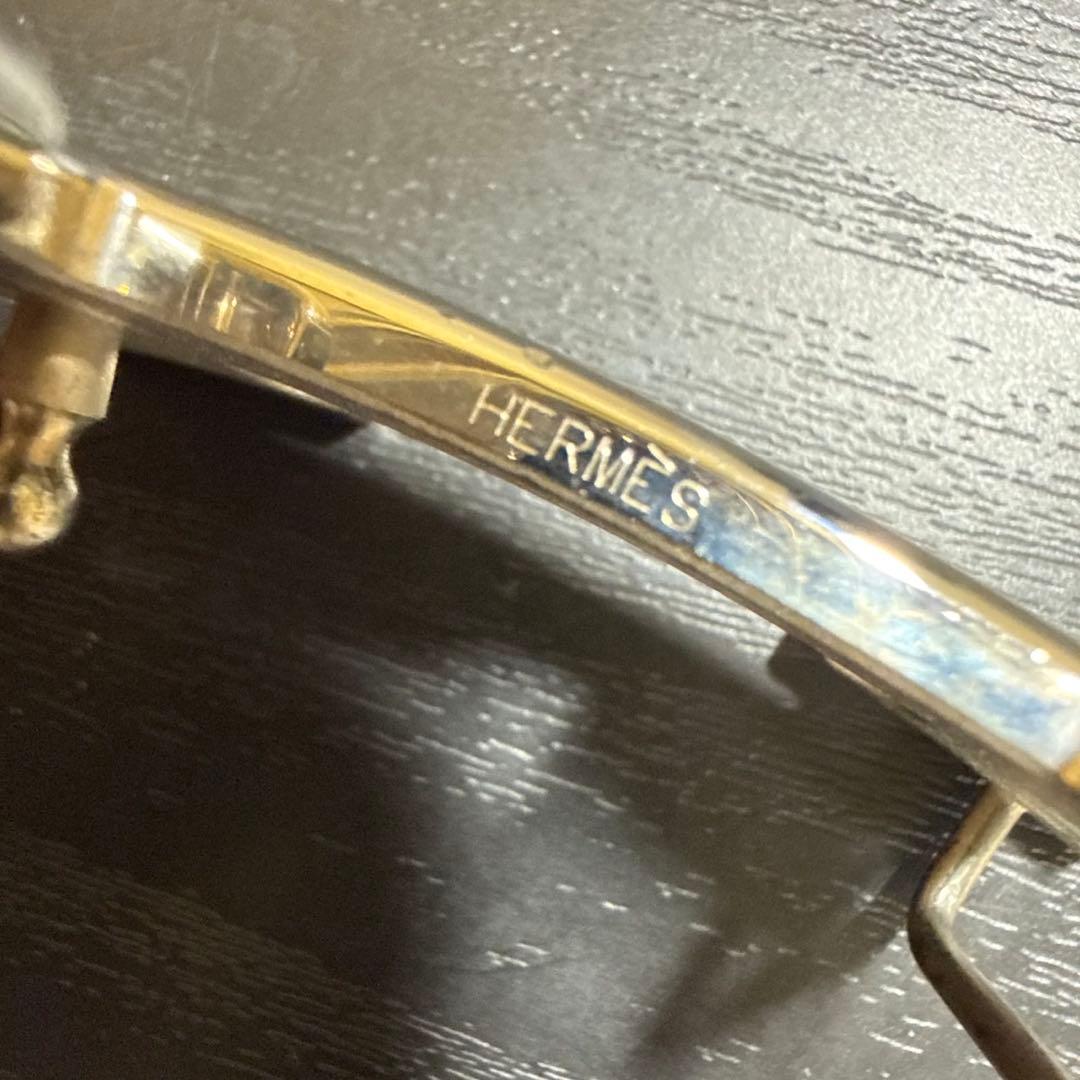 HERMES エルメスコンスタンスリバーシブルベルト60 シルバーバックル　美品