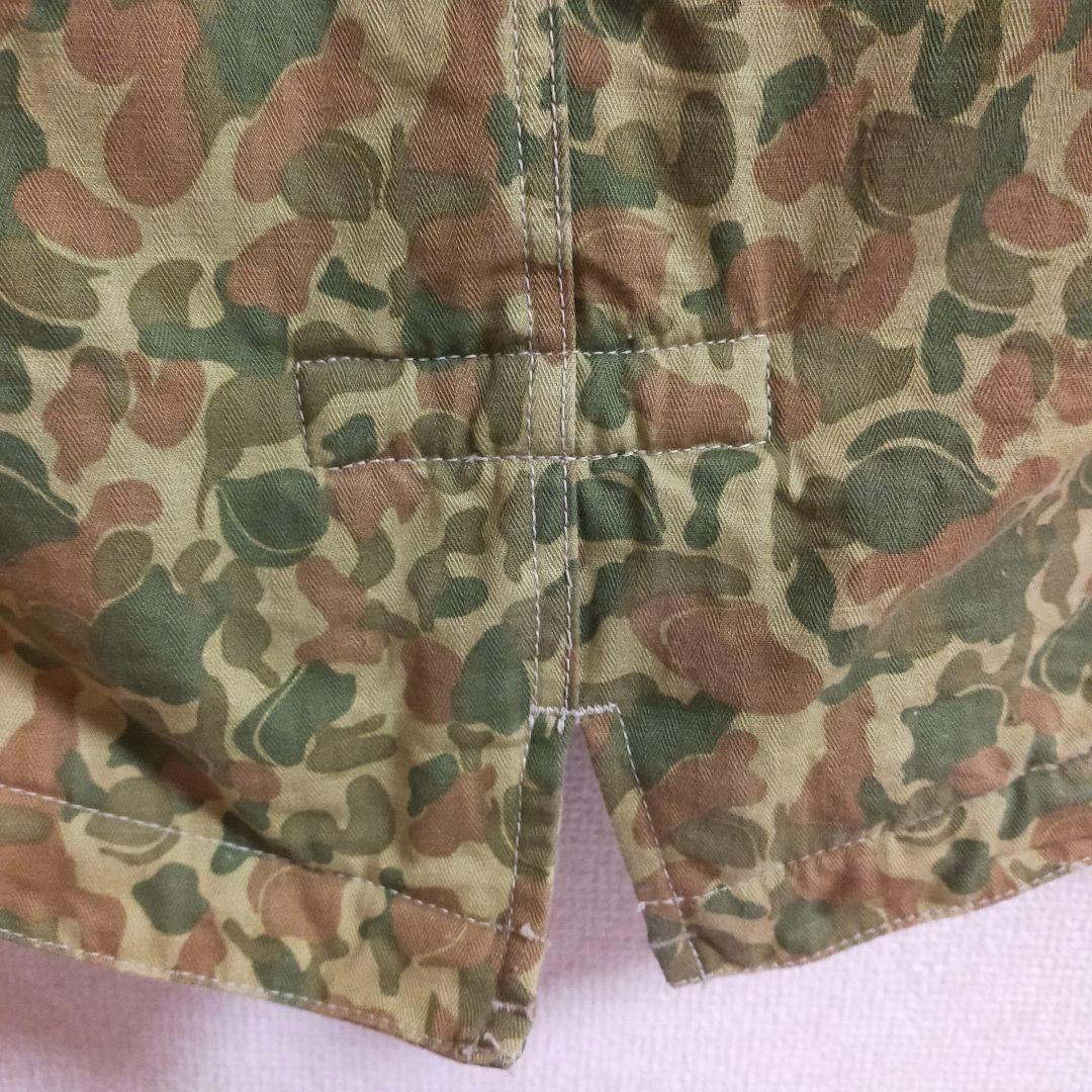 桃太郎ジーンズ 裏ボア ジャケット モッズコート 38(M) 迷彩 カモフラ柄