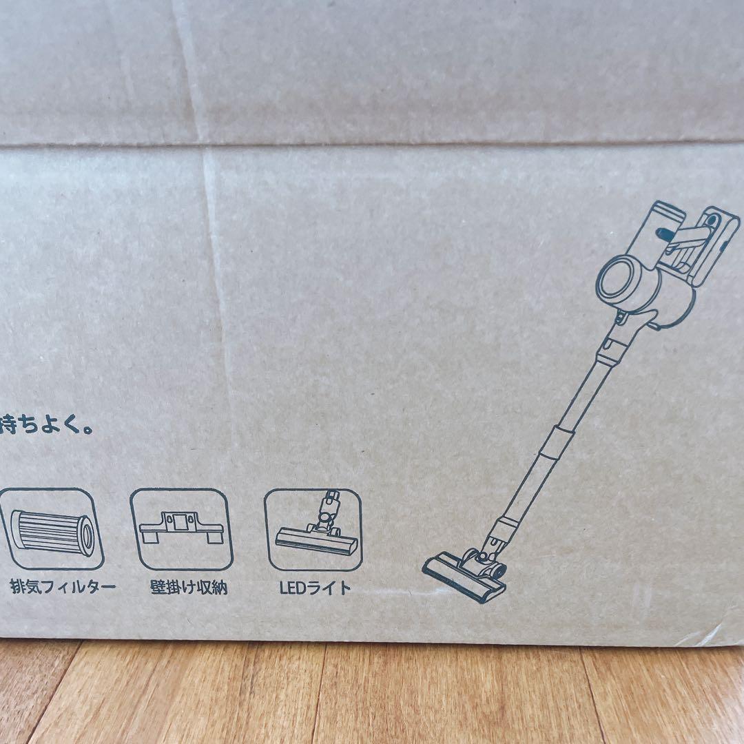 掃除機 50Kpa強力吸引 65分連続稼働＆自立式 コードレス