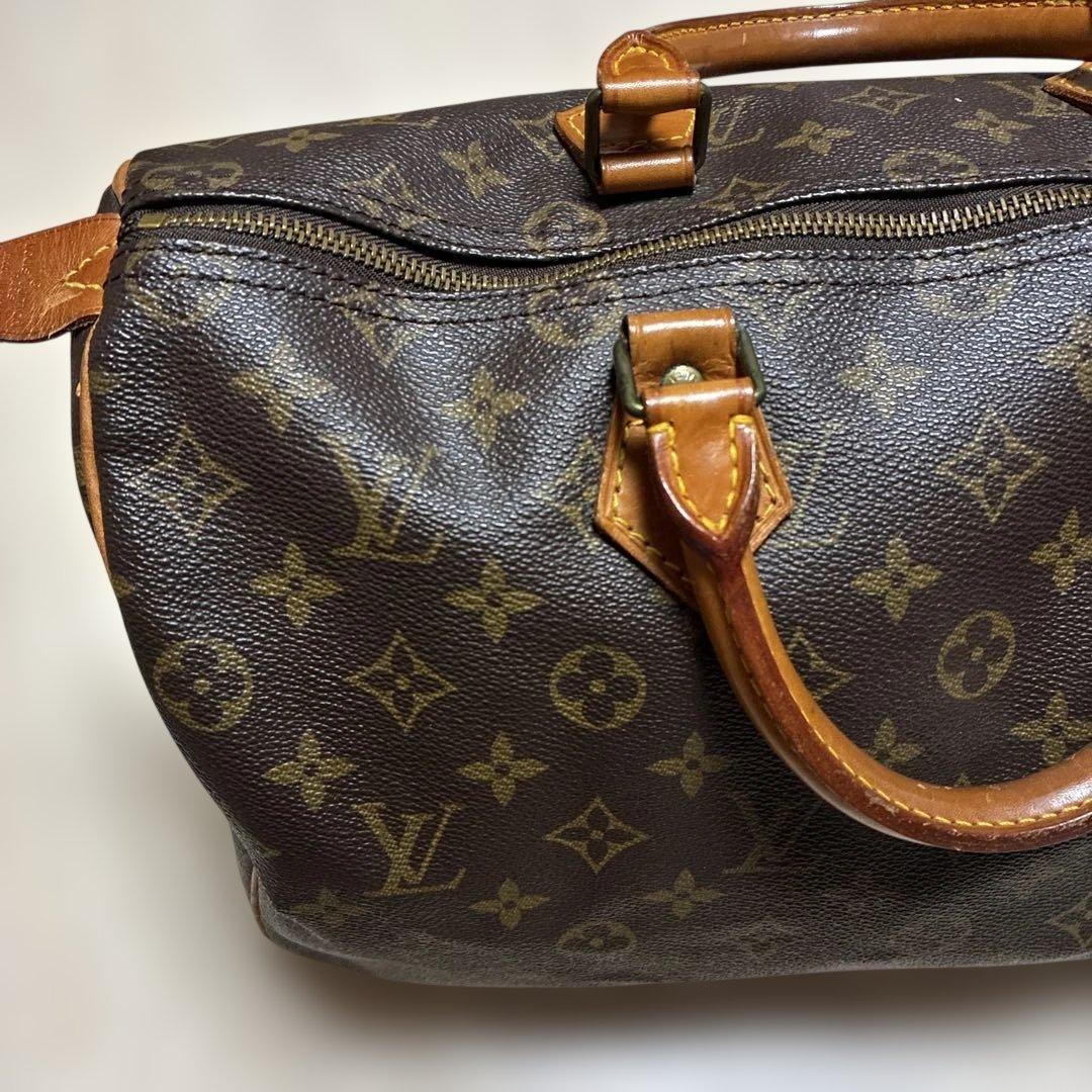 Louis Vuitton ミニボストンバッグ ブラウン　ヴィンテージ品