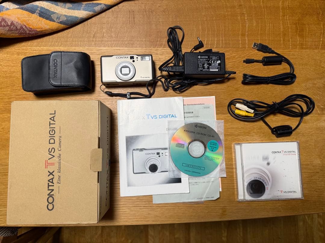 CONTAX T VS DIGITAL コンパクトデジタルカメラ
