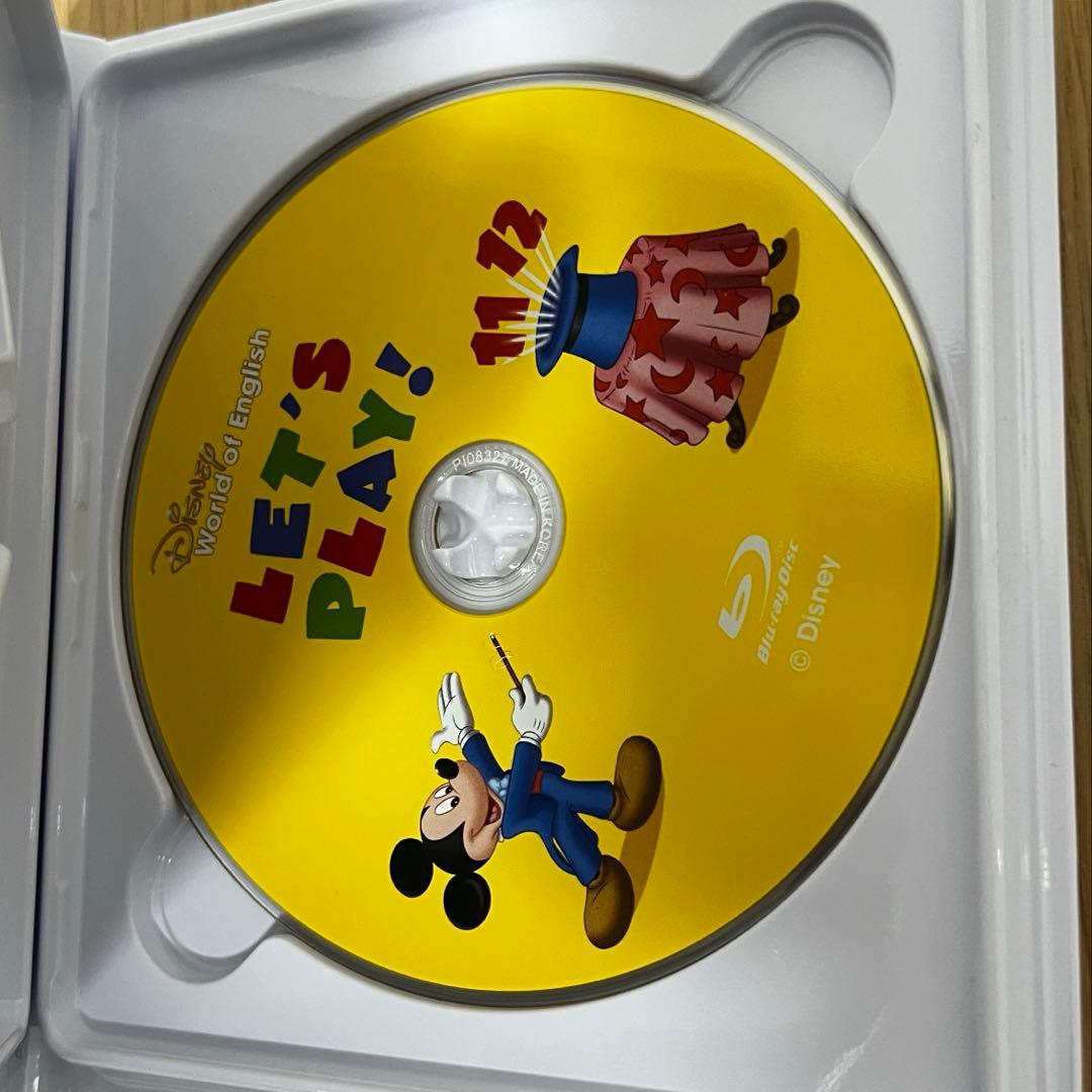 ［美品］ディズニー英語 DWE レッツプレイ ブルーレイ 8枚セット