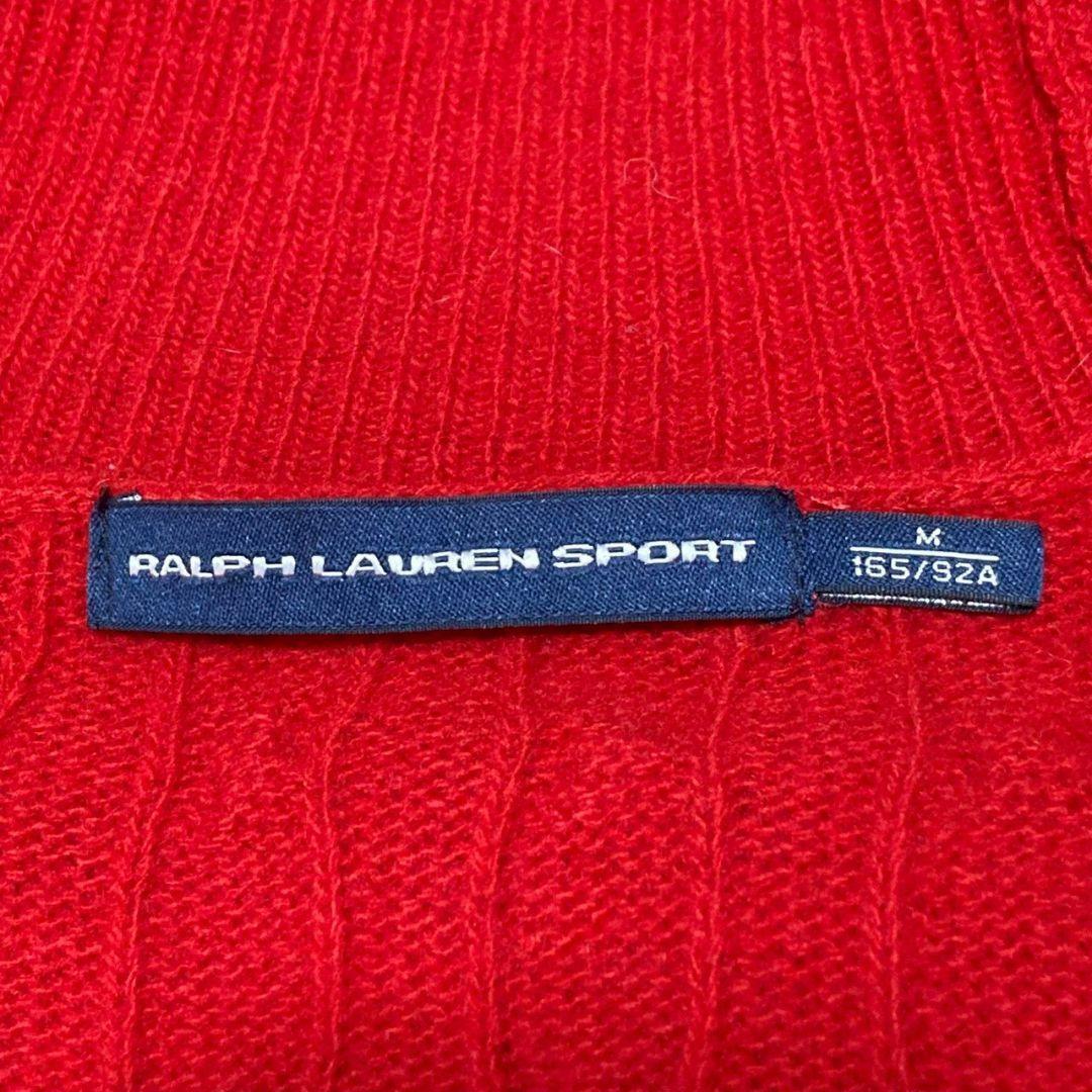 【極美品】Ralph Lauren Sport ケーブルニット タートルネック