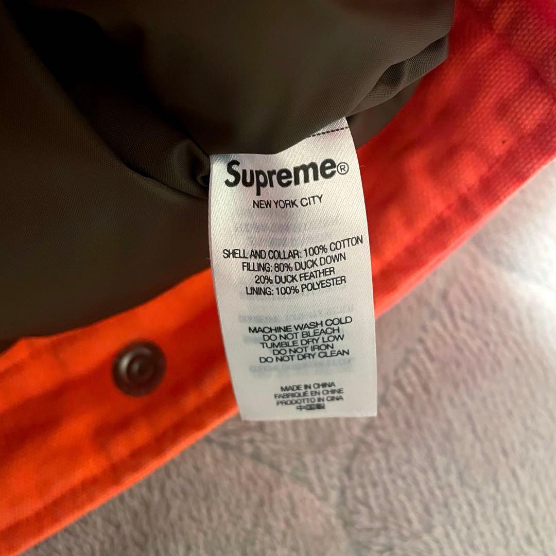 じ*ん様 Supreme Schott CanvasDown Trucker J