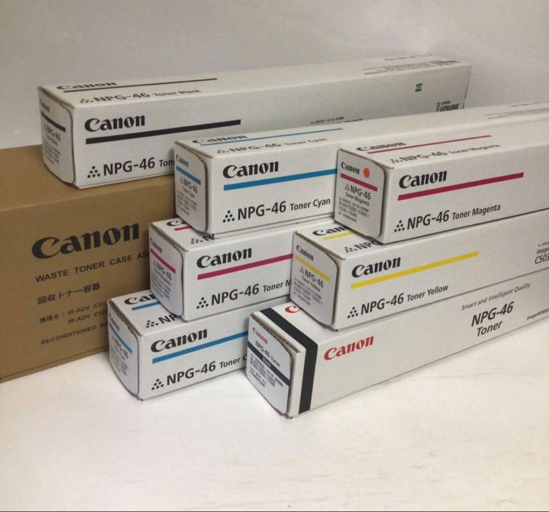 Canon NPG-46 トナーカートリッジ 3色　7個　セット