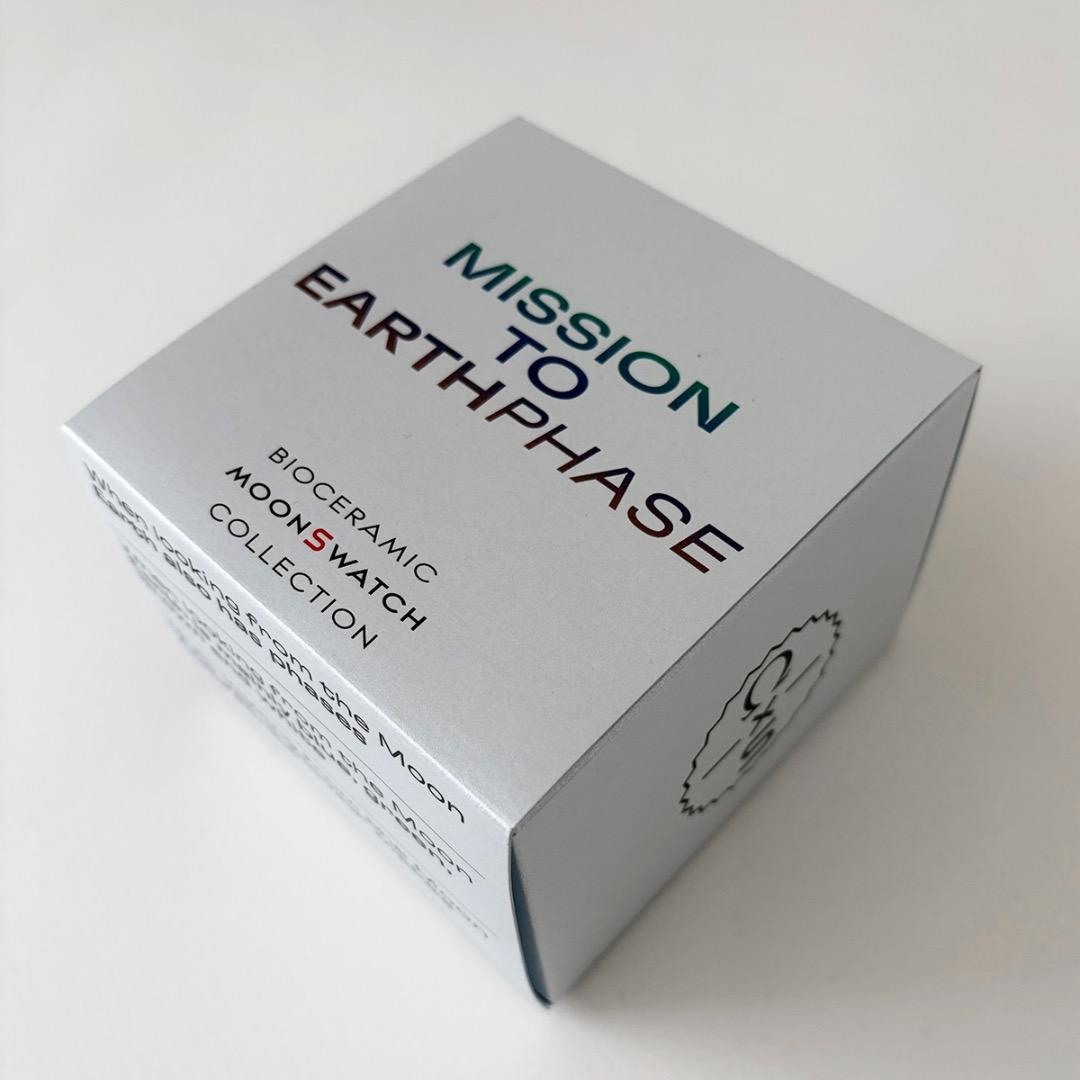 オメガ×スウォッチ ムーンスウォッチ アースフェイズ SO33M700