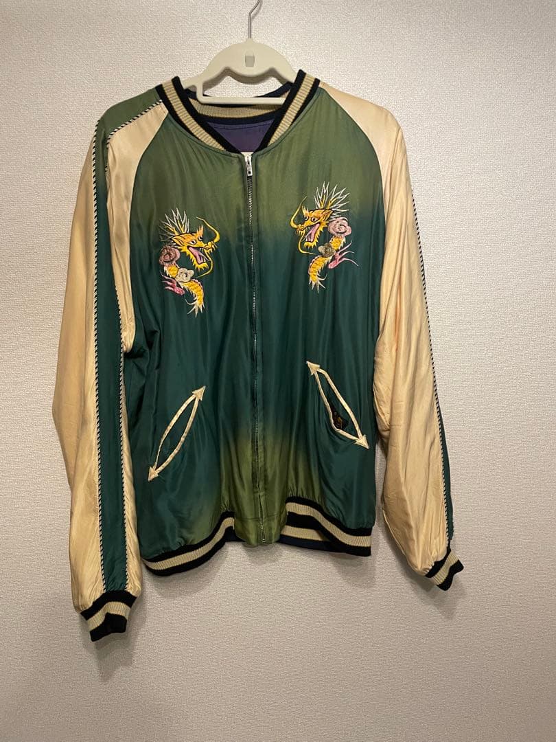 テーラー東洋 エイジングモデル スカジャン 龍×虎