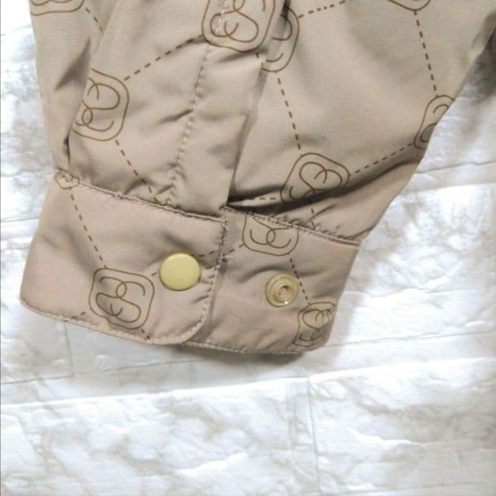 【STUSSY】90s'紺タグ モノグラムデザイン 中綿　ジャケット