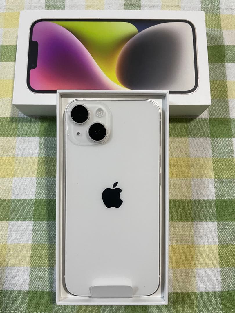iPhone14本体 128GB SIMフリー スターライト【新品未使用】