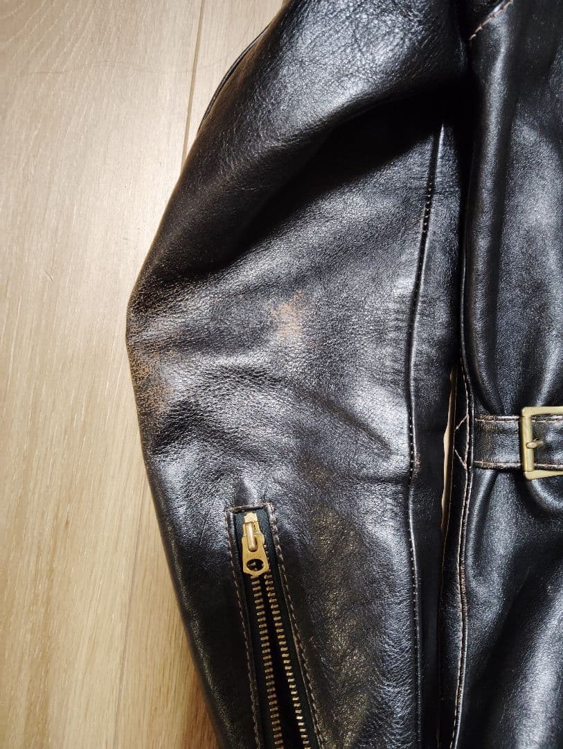 フラットヘッド　ホースハイド　レザージャケット　36