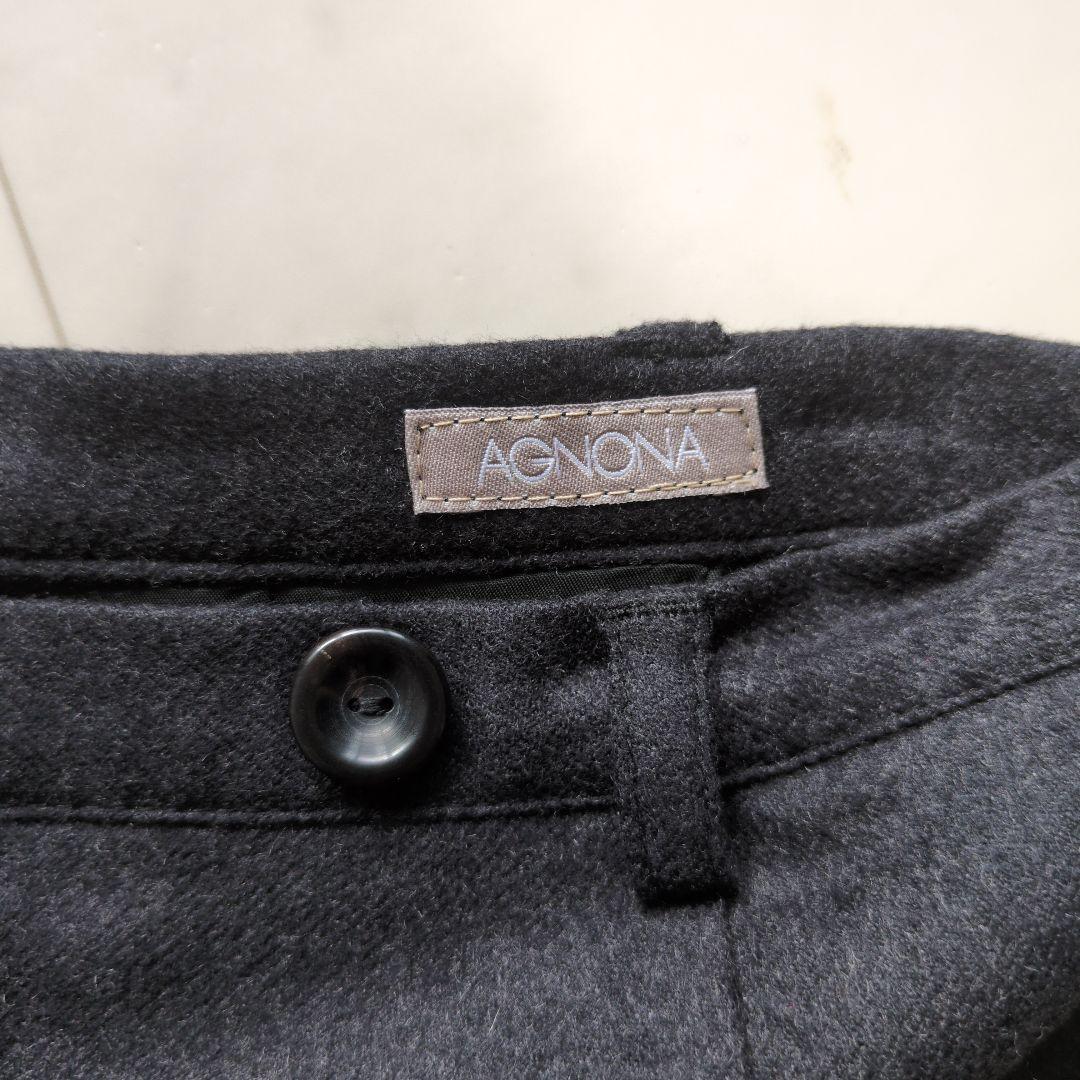 アニオナ AGNONA　パンツスーツ　カシミヤ　セットアップ　イタリア製