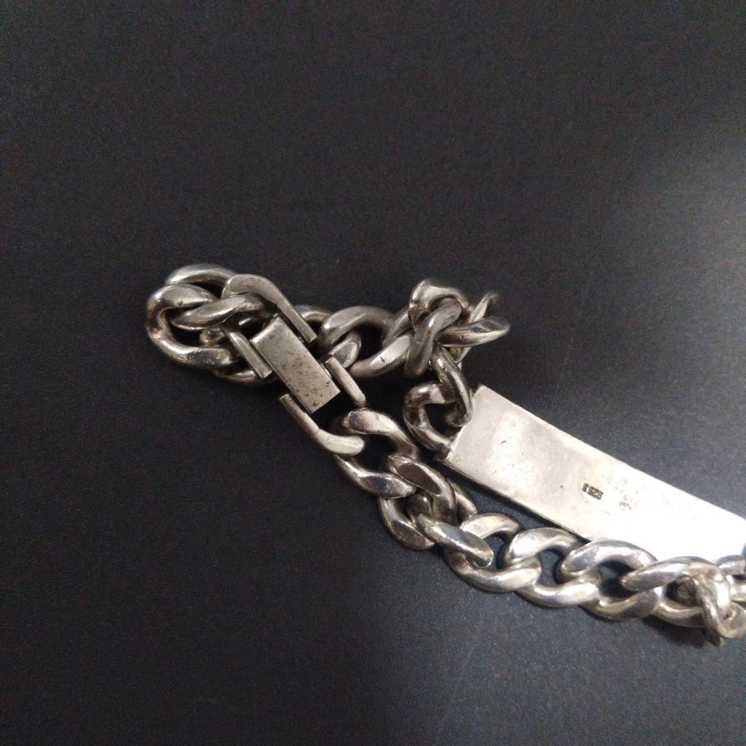  　プレートチェーン　925Sブレスレット