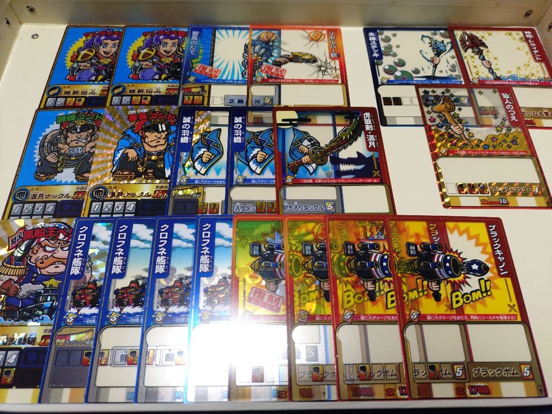 ゲッテンカ　カード192枚とシール6枚