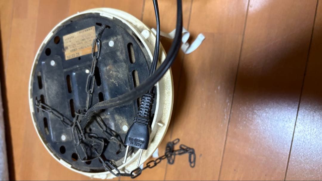 家庭用つり下げ式照明器具 KC-657PN 傘電気 電気傘 昭和レトロ