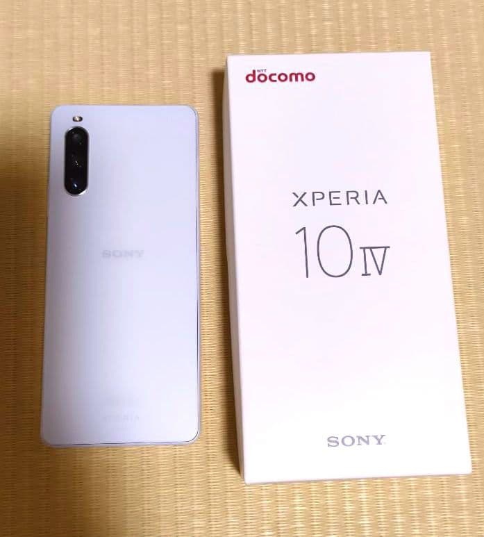 スマホ本体　Sony Xperia 10 IV (SO-52C) ホワイト