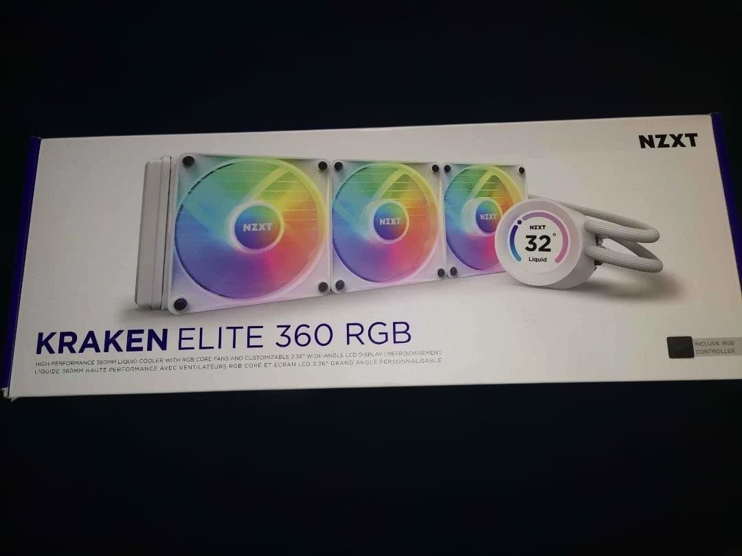 PC用ファン・クーラー NZXT Kraken Elite 360 RGB