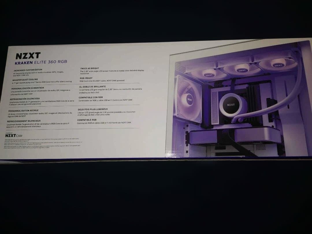 PC用ファン・クーラー NZXT Kraken Elite 360 RGB