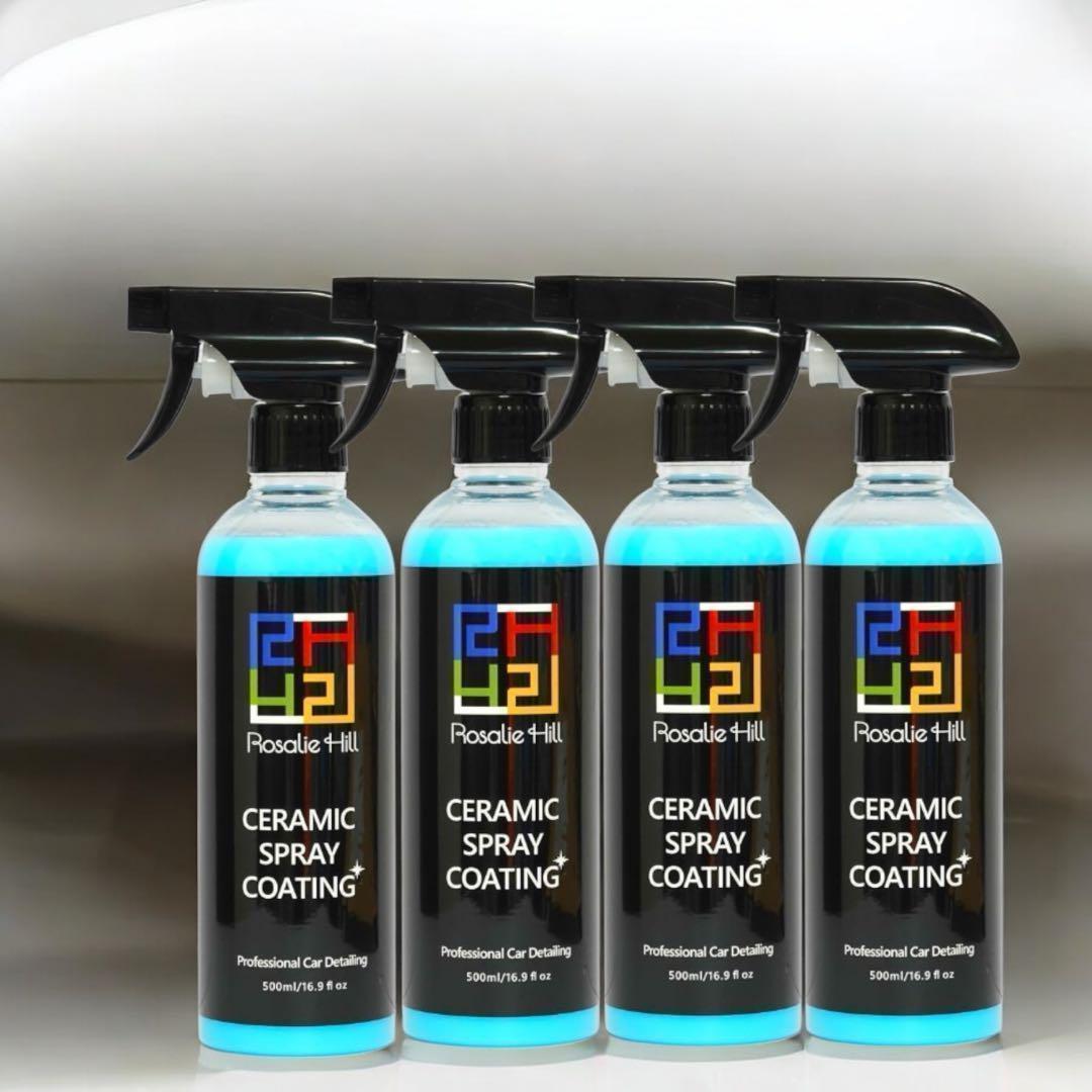 CERAMIC COATING 500ml SIO2 セラミックコーティング4本