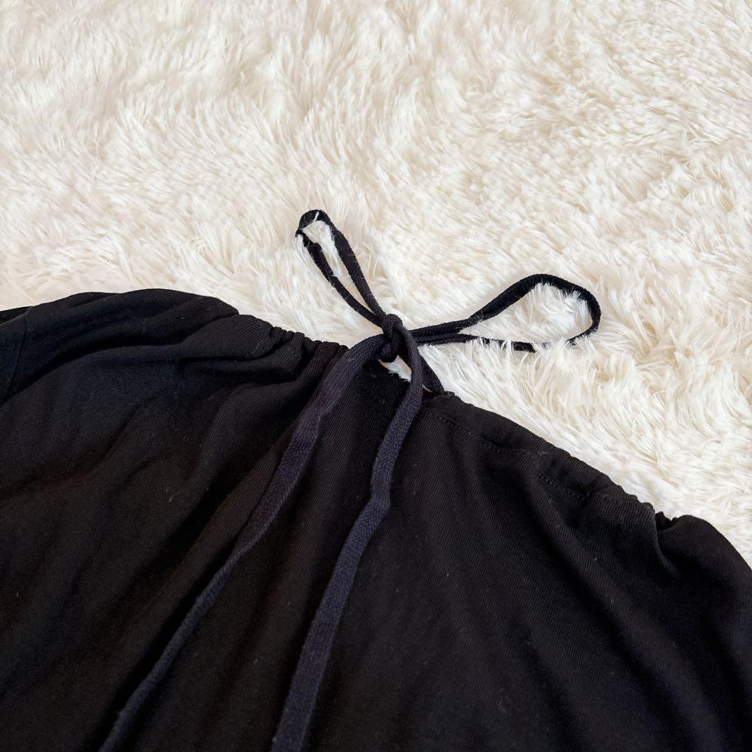 ヴィヴィアンウエストウッド 裾バルーン ワンピース　オーブ刺繍　バックリボン