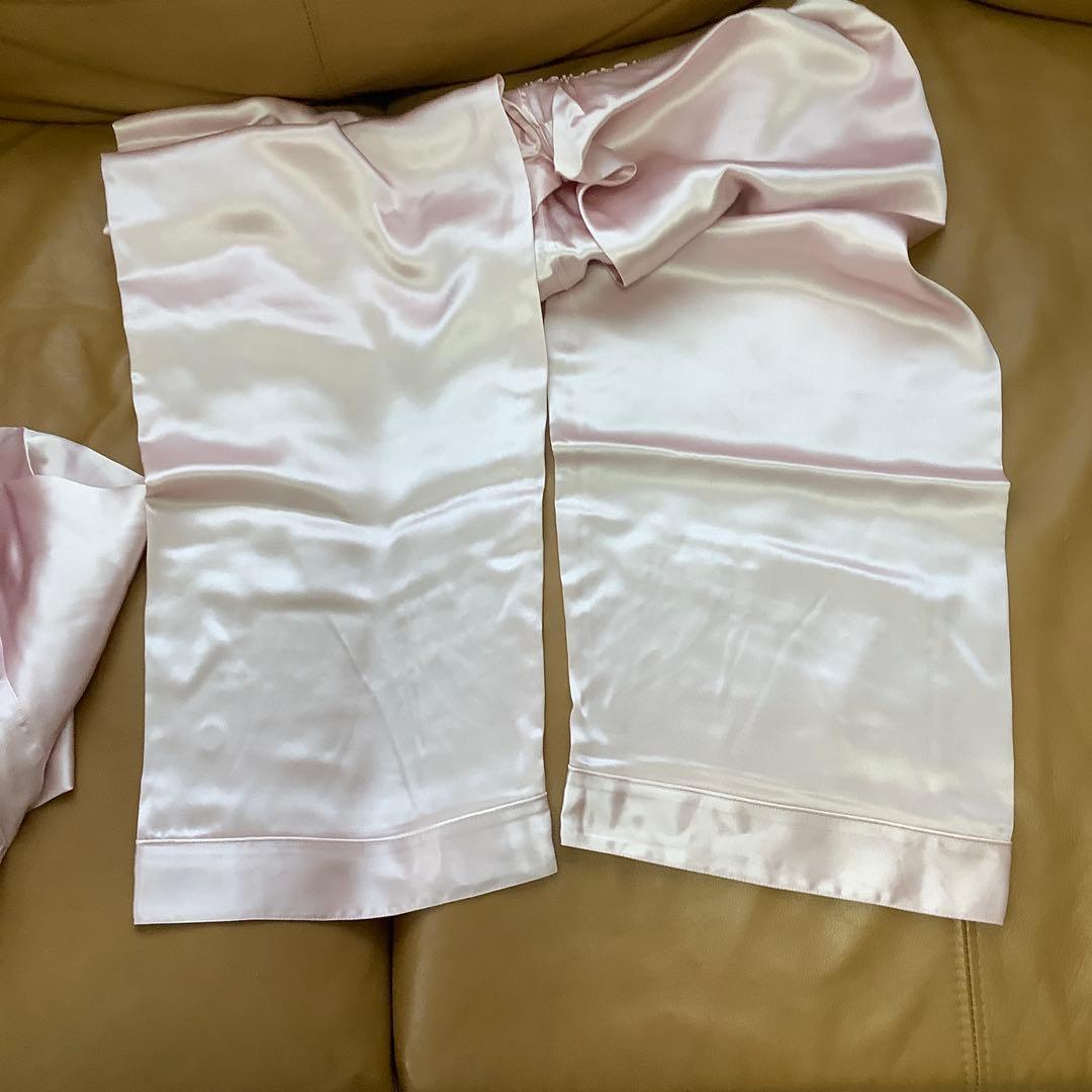 PLAYBOY レディースシルクパジャマ ピンク Lサイズ 新品 お買い得