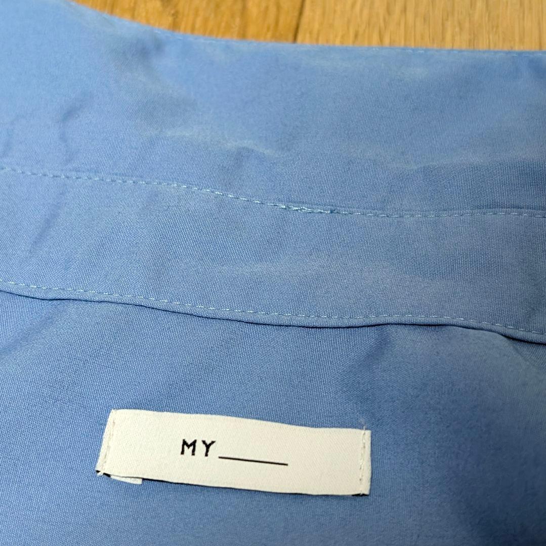 1LDK MY___ | 24AW定番レギュラーカラーシャツ サックスブルー 2