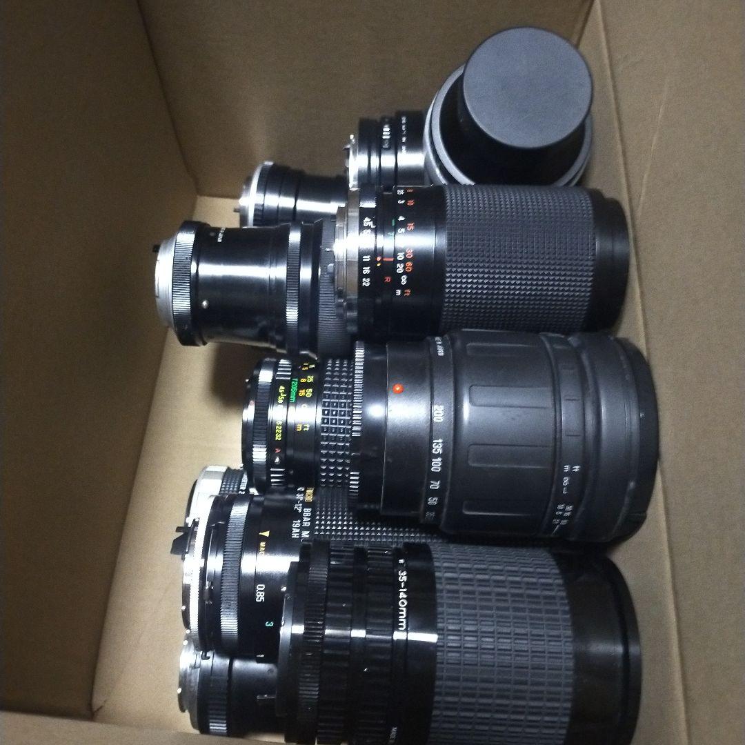 MF AF レンズ　まとめて　キャノン　ミノルタ　シグマ　タムロン　ヤシカなど