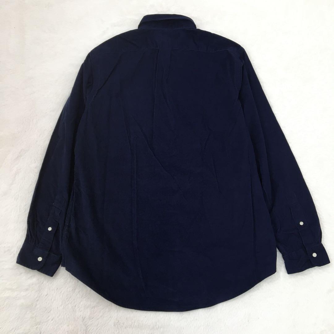 ポロラルフローレン 長袖シャツ【L】ポロベア 大きいサイズ コーデュロイ 美品