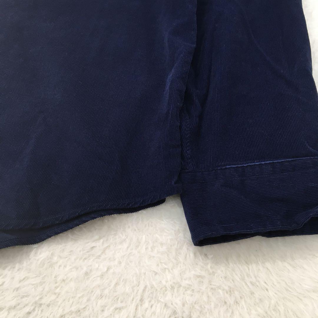 ポロラルフローレン 長袖シャツ【L】ポロベア 大きいサイズ コーデュロイ 美品