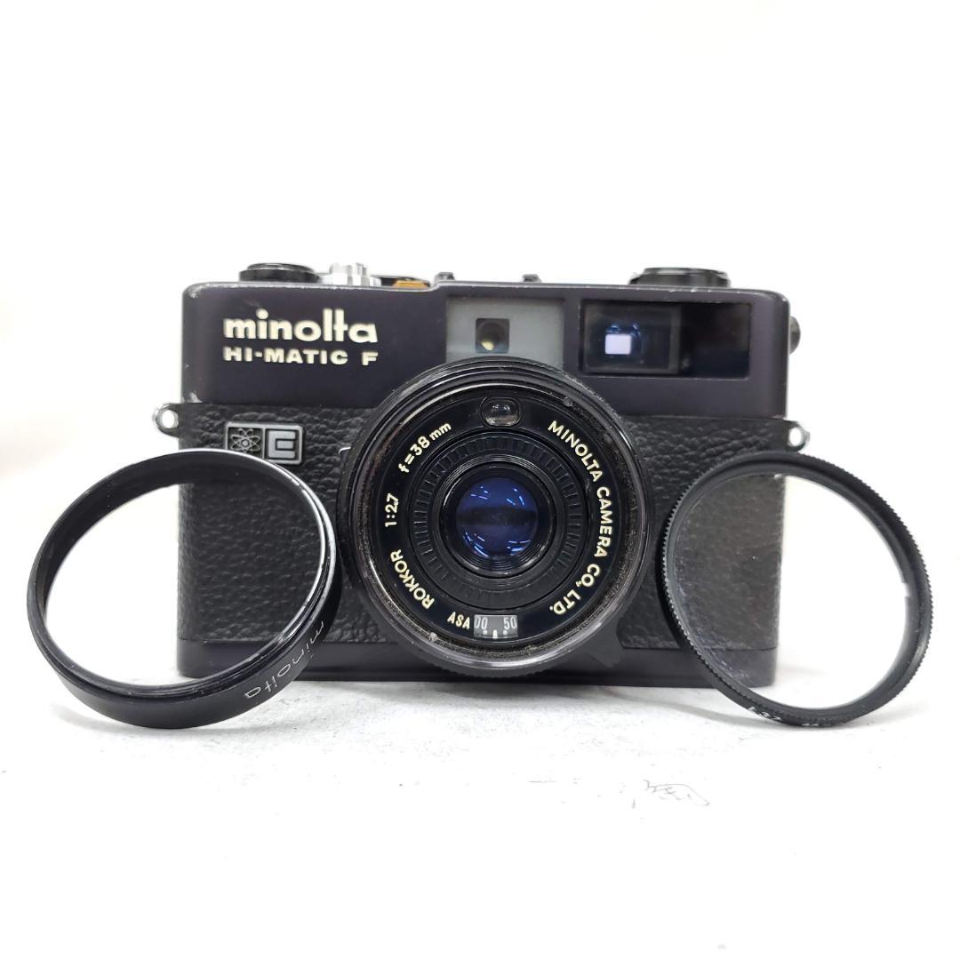 フィルムカメラ Minolta HI-MATIC F F1225-241-8p p
