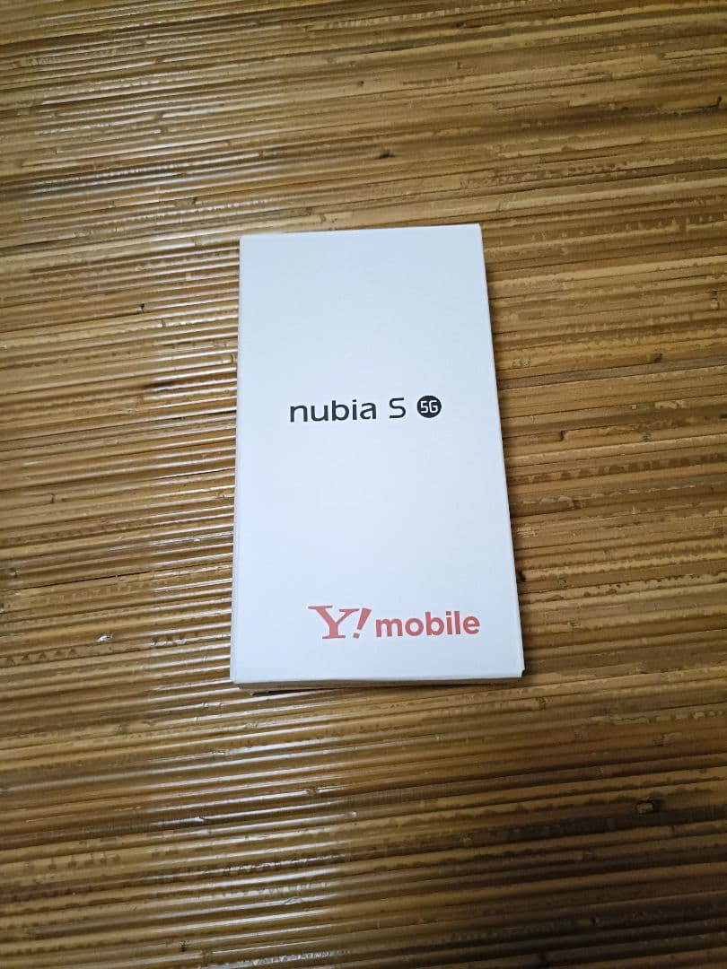 nubia s 5g スマートフォン本体