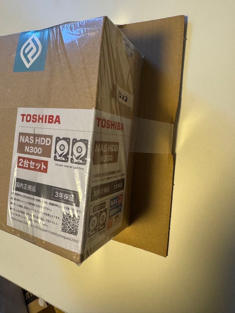 内蔵HDD SATA接続 NAS向け N300シリーズ(12TBｘ2)